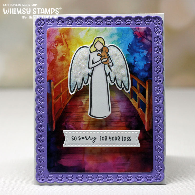 **NEW Rainbow Angel Clear Stamps