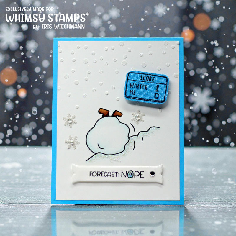 *NEW Snowver It Clear Stamps