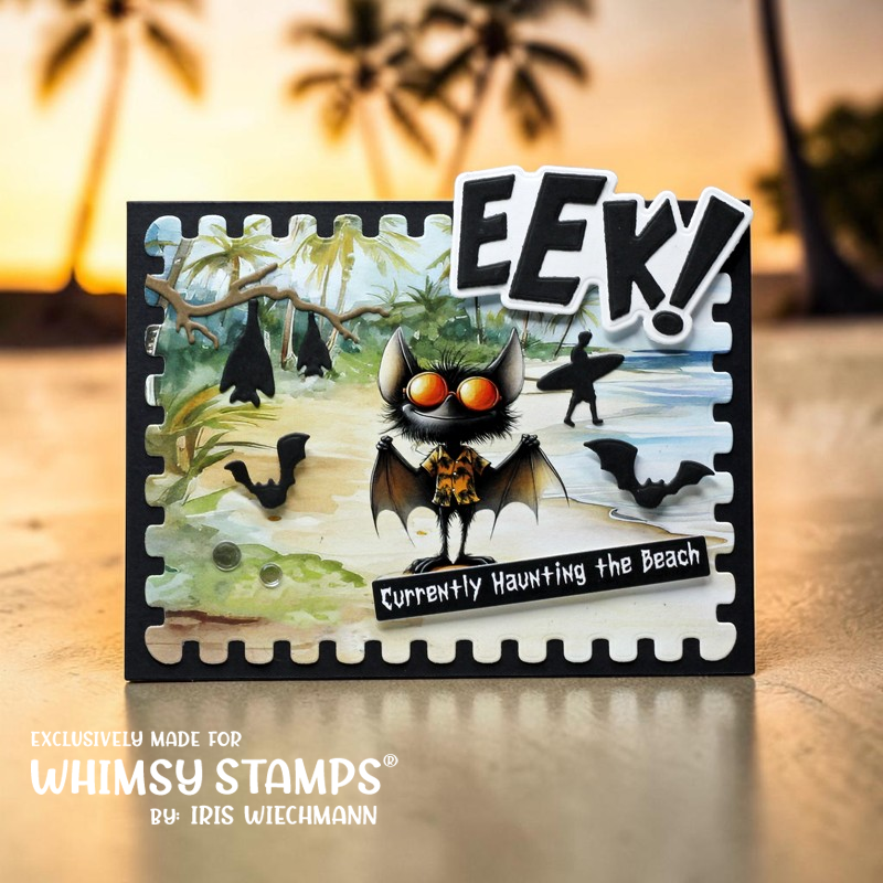 Quick Card Fronts - Summerween - Whimsy Stamps