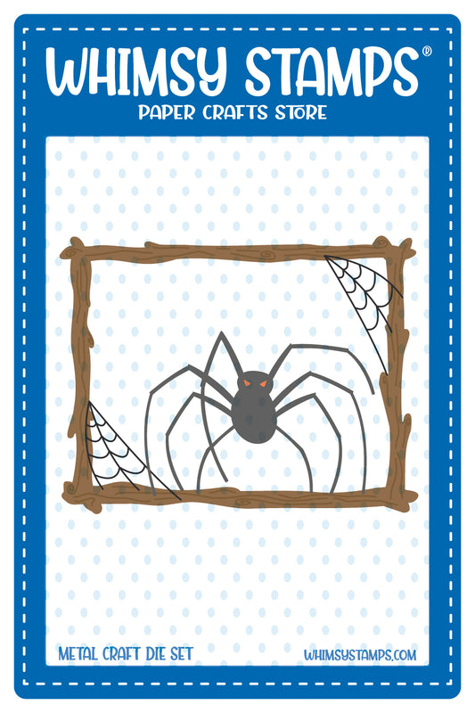 *NEW Itsy Bitsy Spider Die Set - Whimsy Stamps