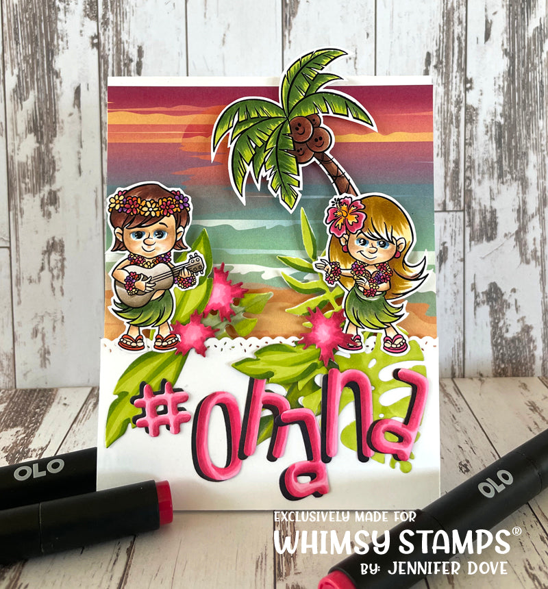 **NEW Aloha Kids Clear Stamps - Whimsy Stamps