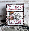 *NEW Birthday Wishes Word and Shadow Die Set - Whimsy Stamps