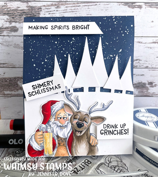 *NEW Blitzened Clear Stamps
