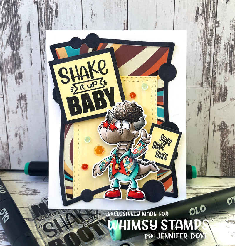 **NEW Shake it! Clear Stamps - Whimsy Stamps