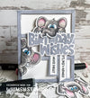 **NEW Elephantastic Outlines Die Set - Whimsy Stamps