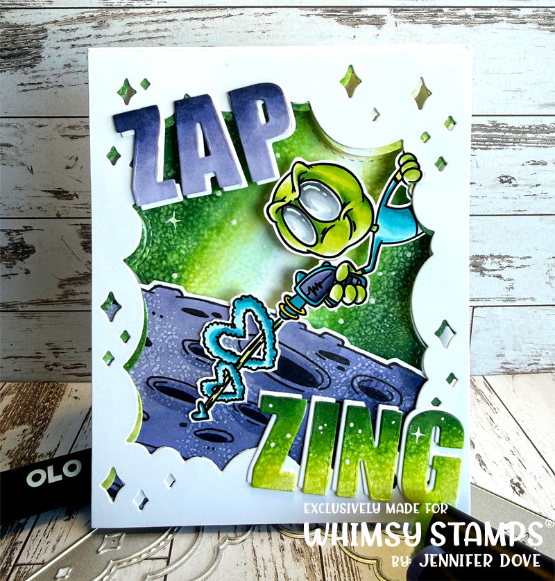 ExtraTerrestrial Clear Stamps - Whimsy Stamps