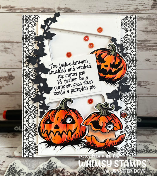 *NEW Exquisite Lace Rubber Cling Stamp - Whimsy Stamps