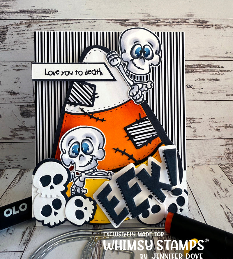 Primitive Candy Corn Die Set - Whimsy Stamps