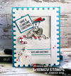 **NEW Santa Claws Clear Stamps - Whimsy Stamps