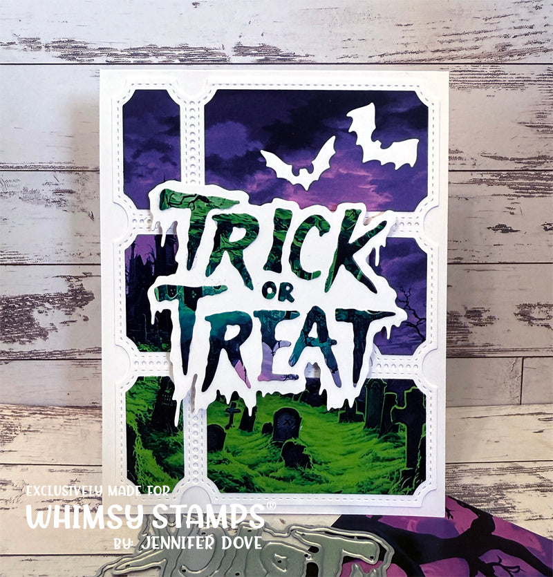 *NEW Trick or Treat Die Set - Whimsy Stamps