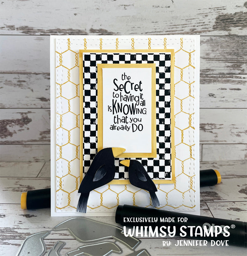 *NEW Prim Simplify Clear Stamps