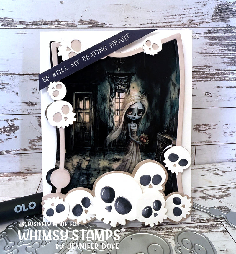 *NEW Quick Card Fronts - The Brides - Whimsy Stamps