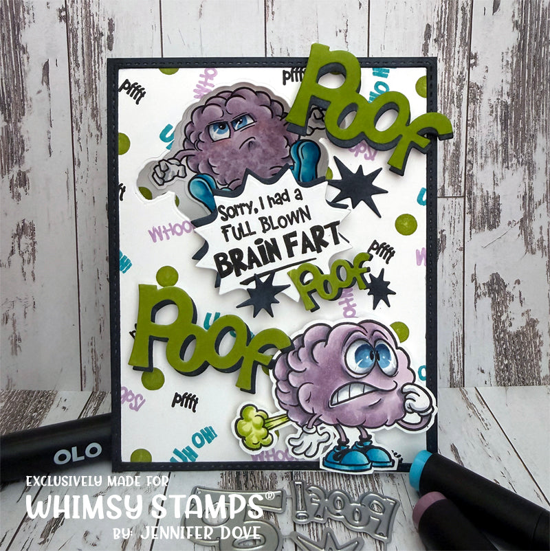 Brain Fart Clear Stamps