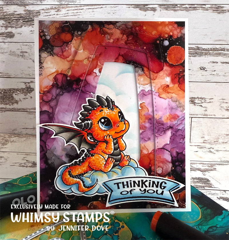 *NEW 6x6 Paper Pack - Halloween Inks - Whimsy Stamps