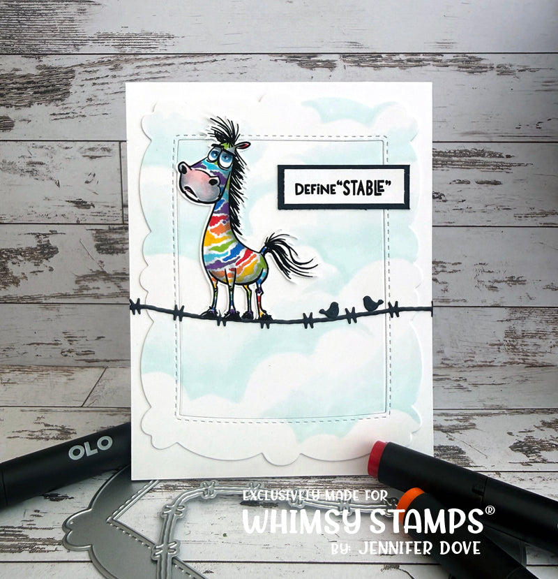 *NEW Emotionally Stable Clear Stamps - Whimsy Stamps
