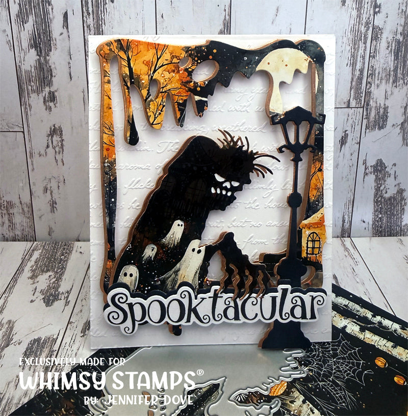 Embossing Folder - Vintage Letter