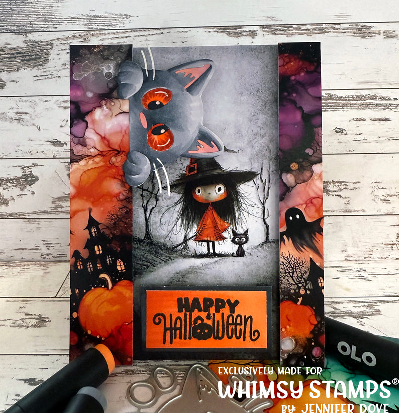 *NEW 6x6 Paper Pack - Halloween Inks - Whimsy Stamps