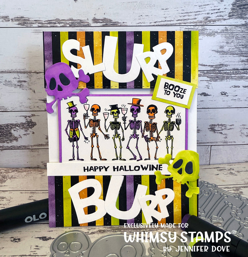 *NEW  Pick Your Poison Clear Stamps - Whimsy Stamps