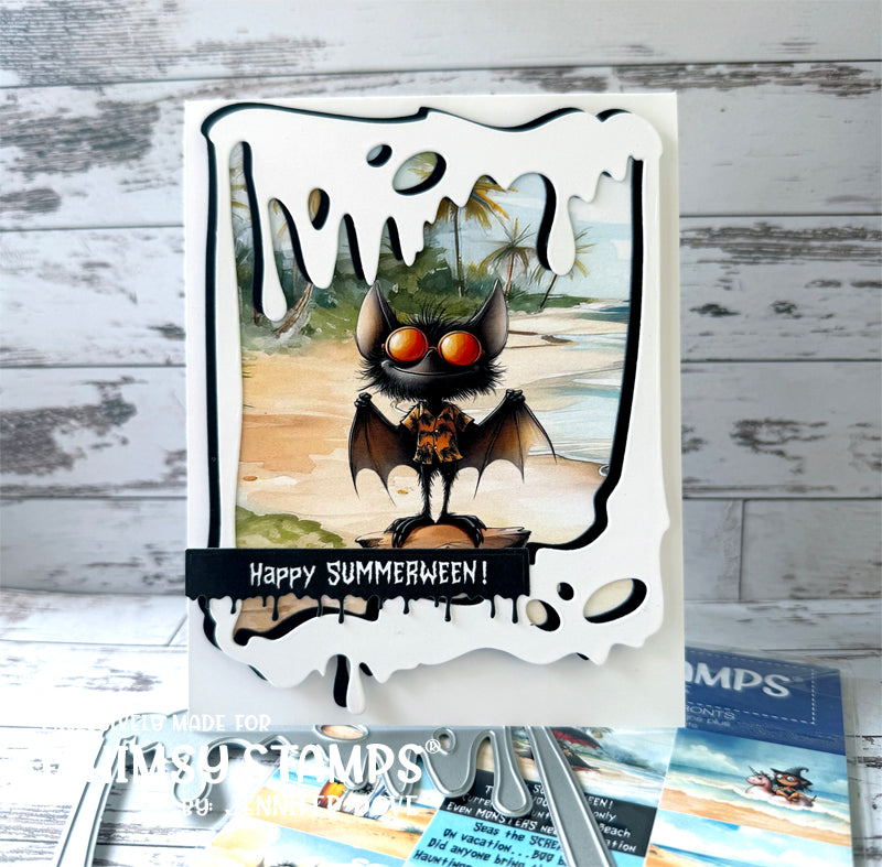 Quick Card Fronts - Summerween - Whimsy Stamps