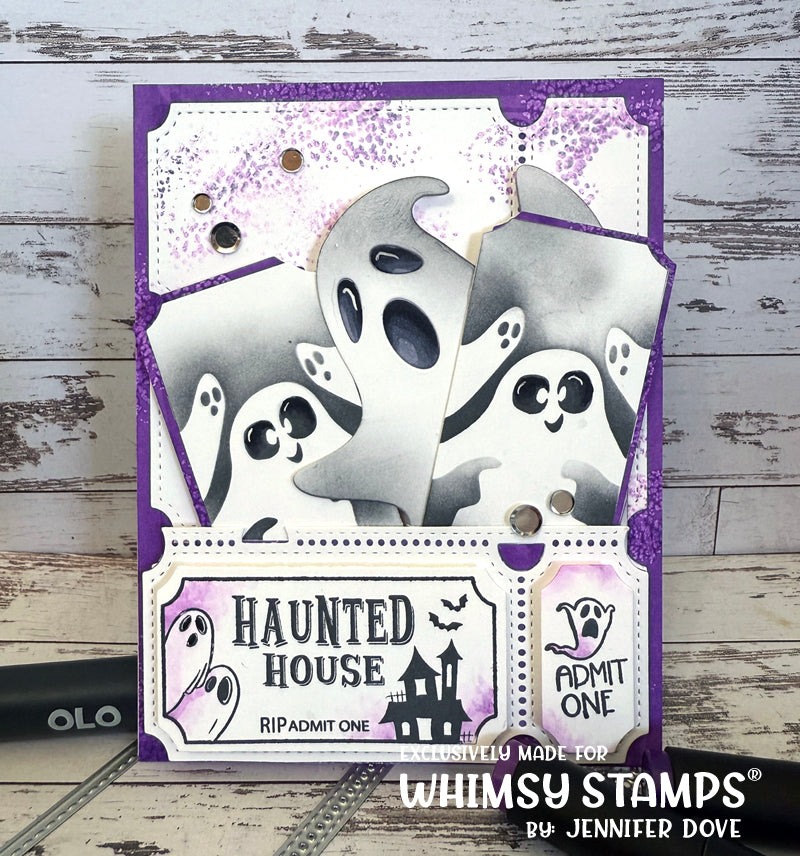 *NEW Terrific Tickets Window Die - Whimsy Stamps