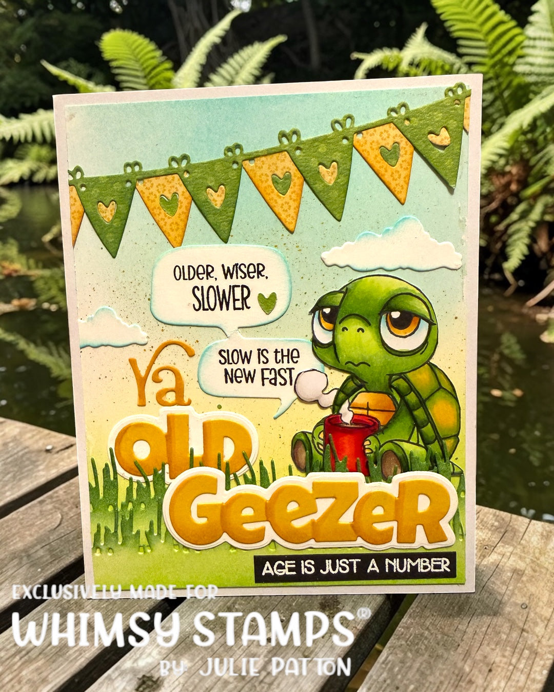 Older Wiser Slower Clear Stamps