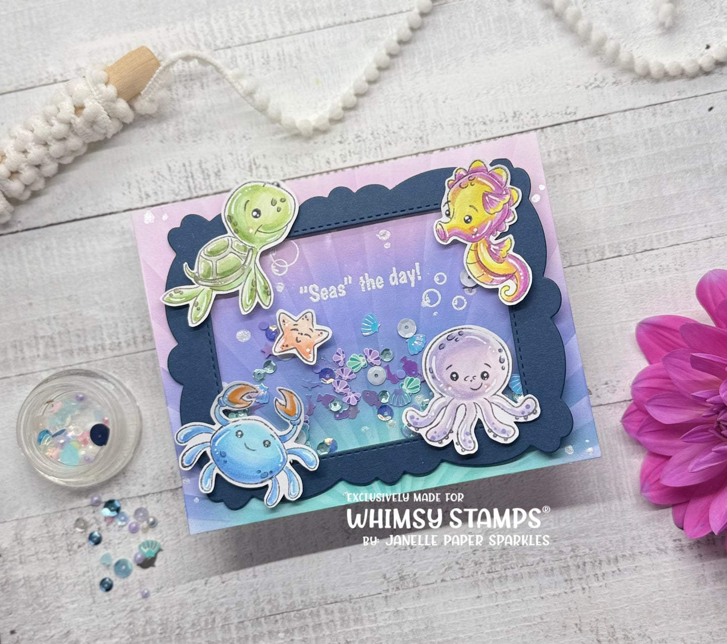 Baby Sea Creatures Clear Stamps