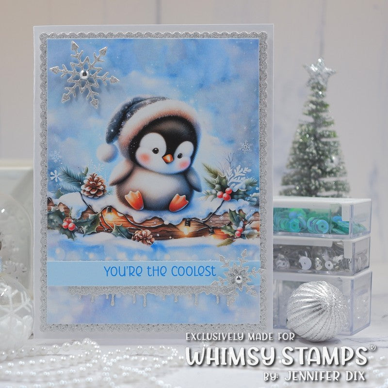*NEW Quick Card Fronts - Chilly Penguins
