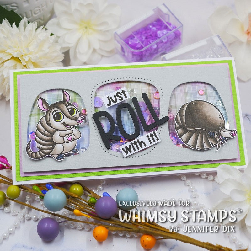 Arma-delight Clear Stamps - Whimsy Stamps