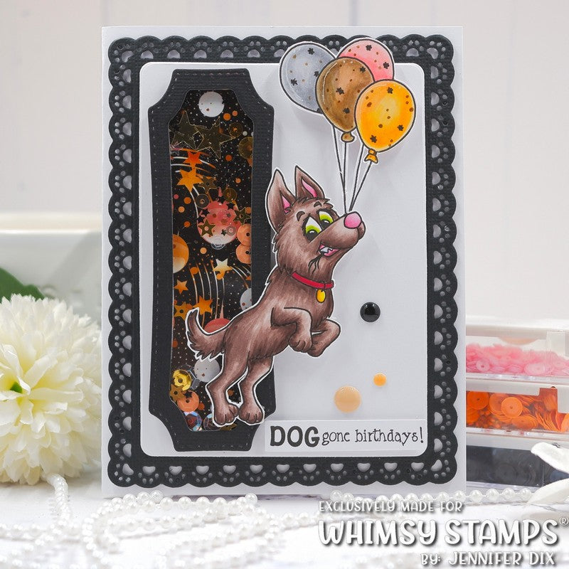 *NEW Doggone Birthdays Clear Stamps - Whimsy Stamps
