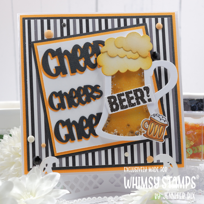 Cheers! Word Die Set - Whimsy Stamps