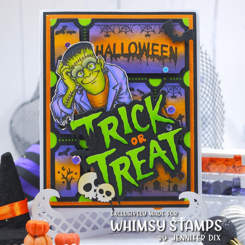 *NEW Trick or Treat Die Set - Whimsy Stamps