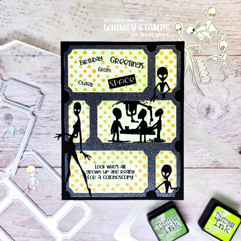 Black Hole Clear Stamps.