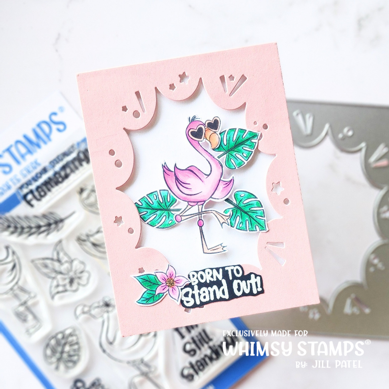 Flamingo Summer Clear Stamps
