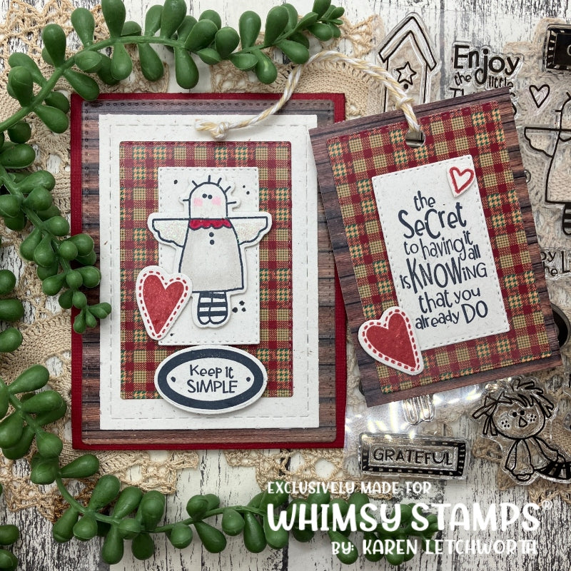 Prim Little Things Clear Stamps - Whimsy Stamps