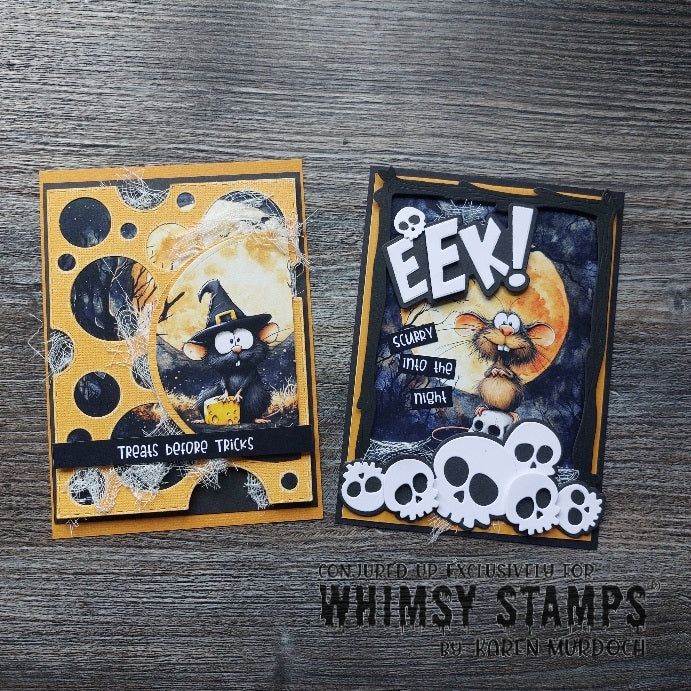 Quick Card Fronts - Eeks and Squeaks 1