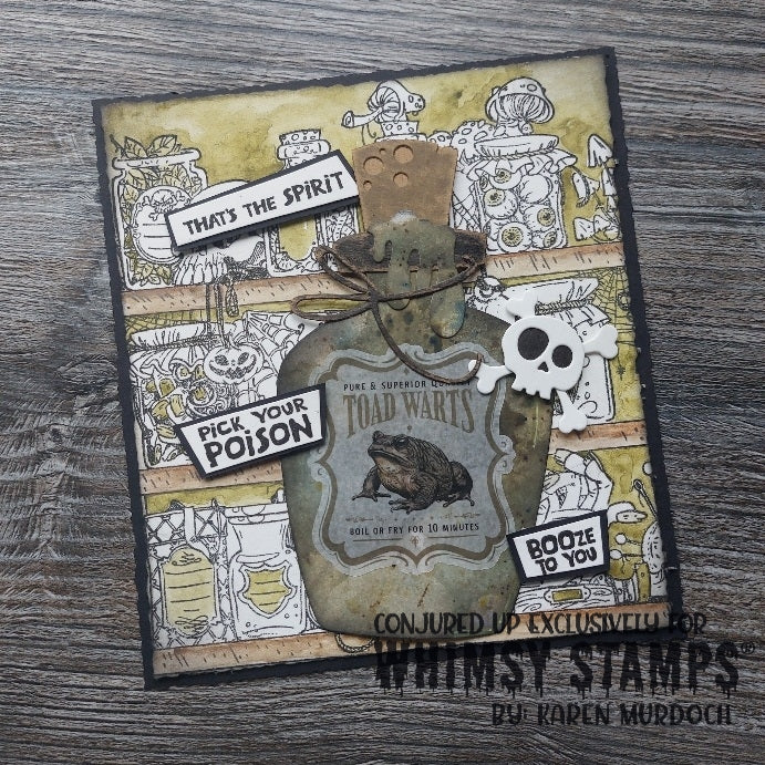 Washi Stickers - Potion Bottle Labels - Whimsy Stamps