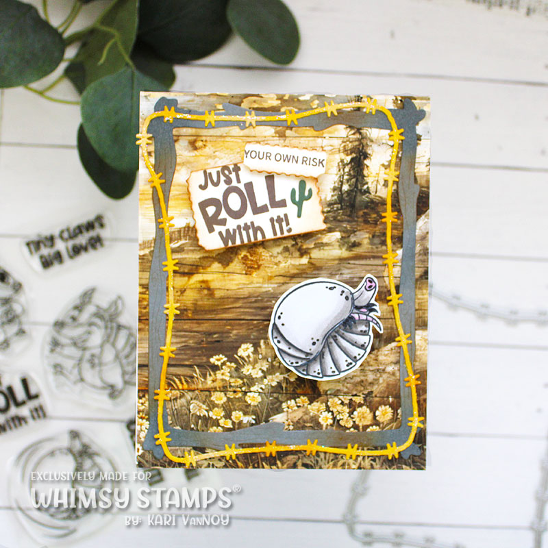 *NEW Arma-delight Clear Stamps - Whimsy Stamps