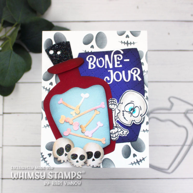 No Bones About It Clear Stamps - Whimsy Stamps