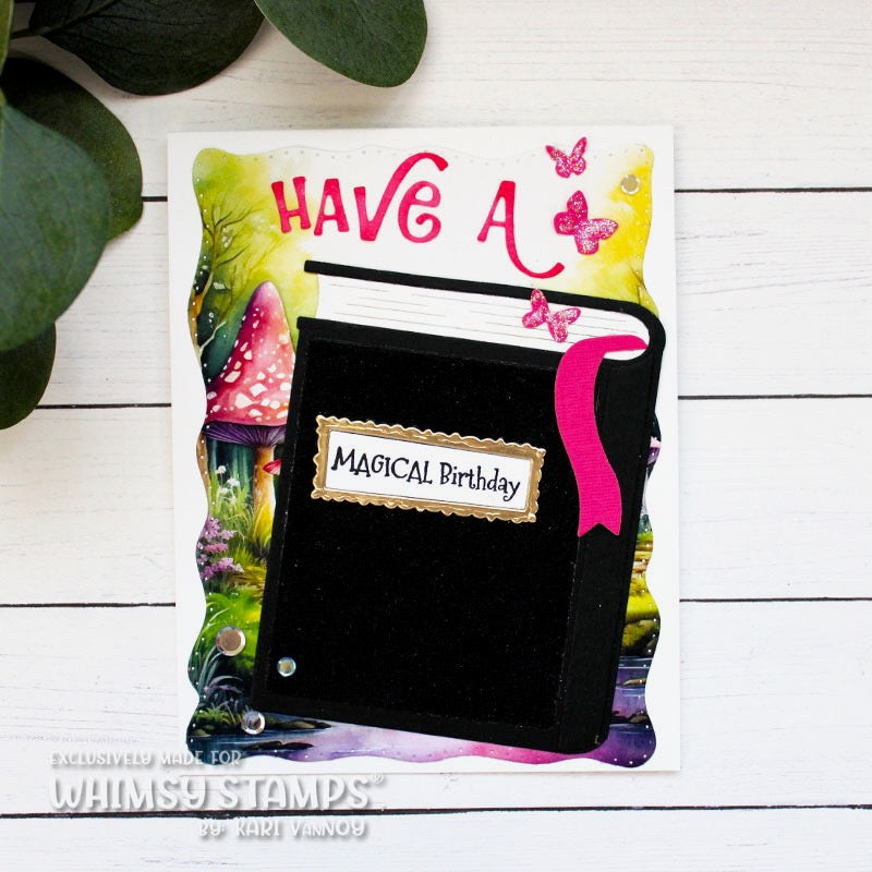 Book Die Set - Whimsy Stamps