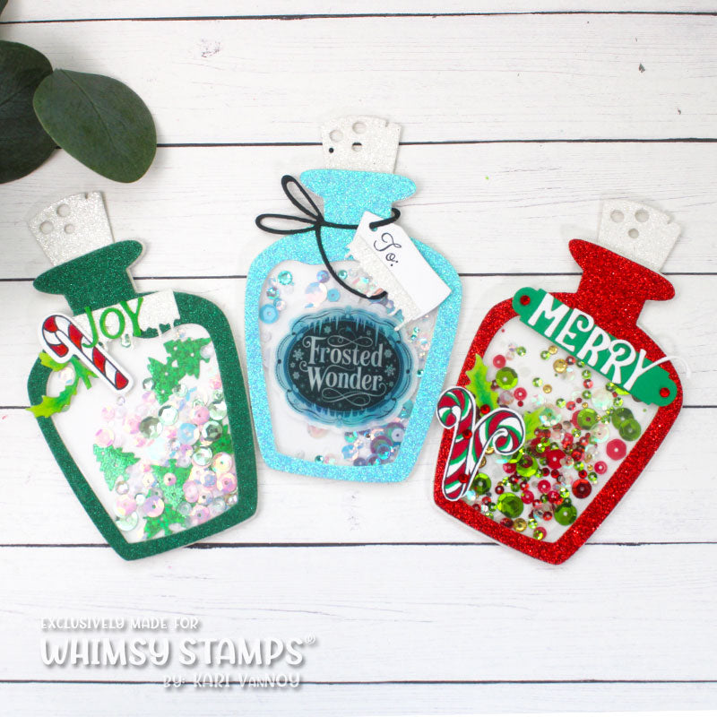 Potion Bottle Die Set - Whimsy Stamps