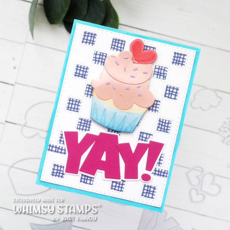 **NEW Cupcake Die Set - Whimsy Stamps