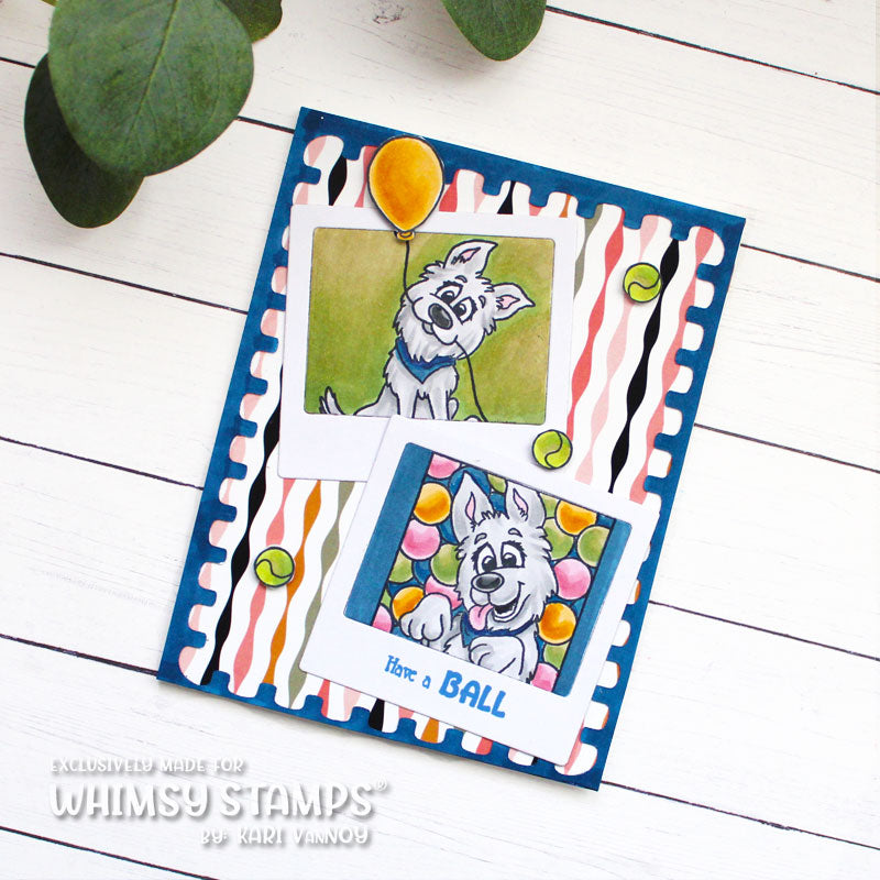 *NEW Doggone Birthdays Clear Stamps - Whimsy Stamps