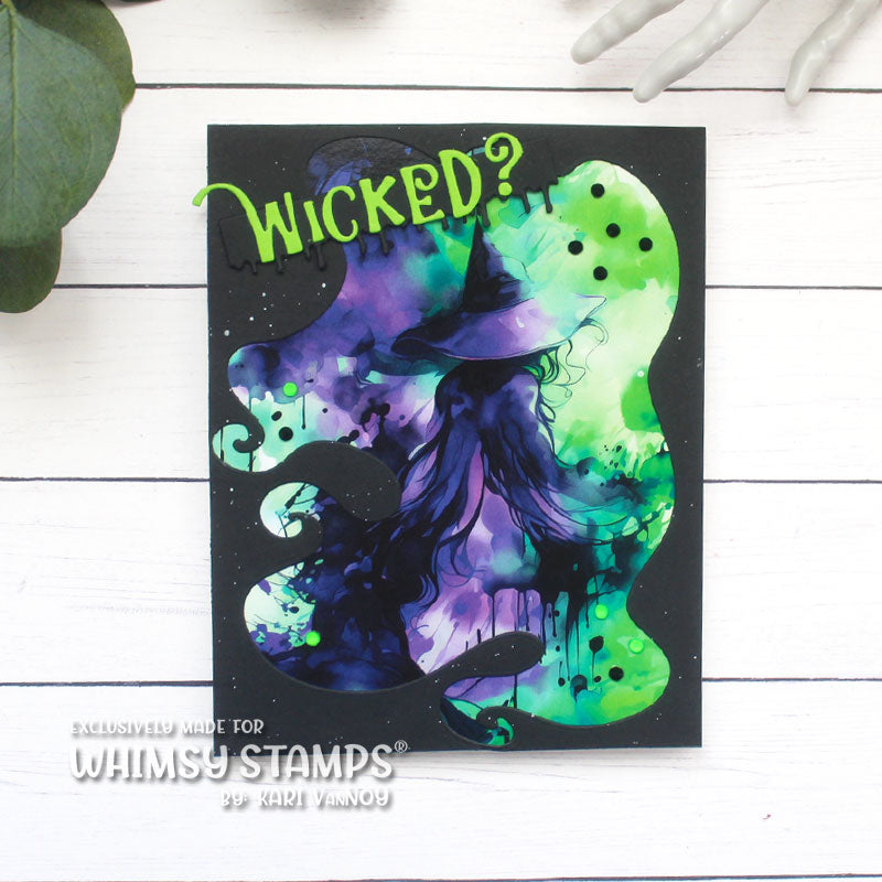 *NEW 6x6 Paper Pack - Gothic Glow - Whimsy Stamps