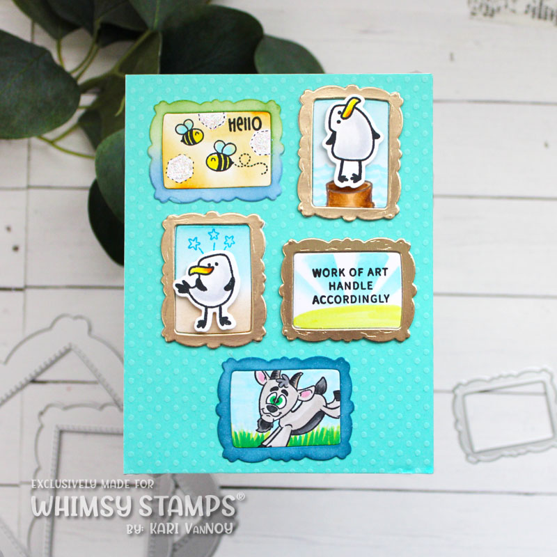 *NEW Handmade Signatures 2 Clear Stamps - Whimsy Stamps