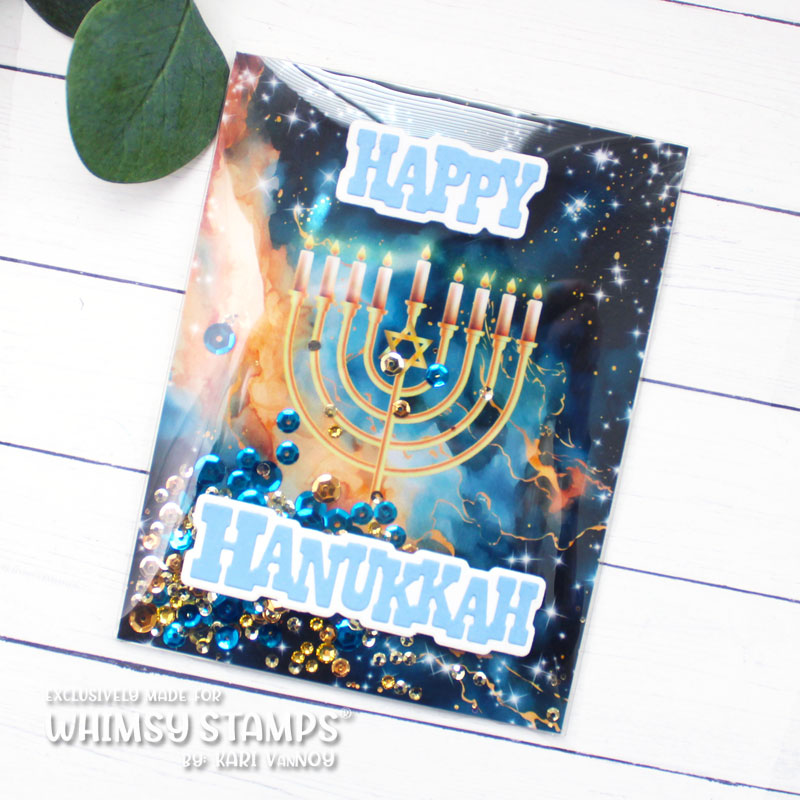 *NEW Quick Card Fronts - Hanukkah - Whimsy Stamps