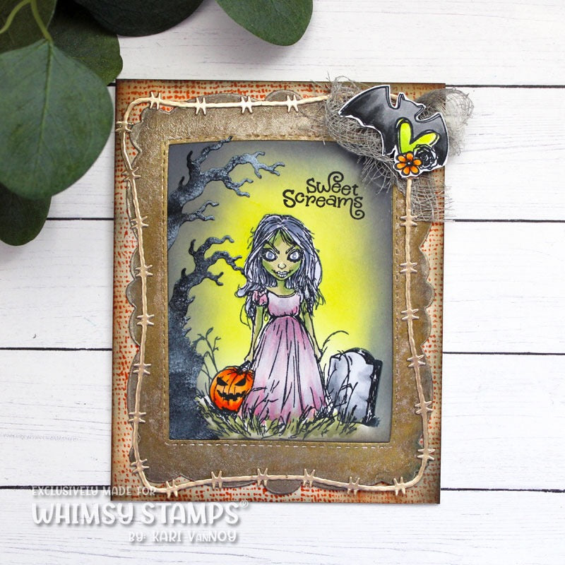 Haunted Screams Clear Stamps