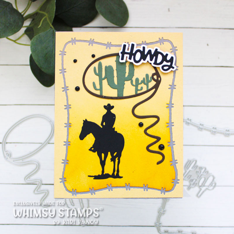 Rope and Barbs Die Set | Whimsy Stamps