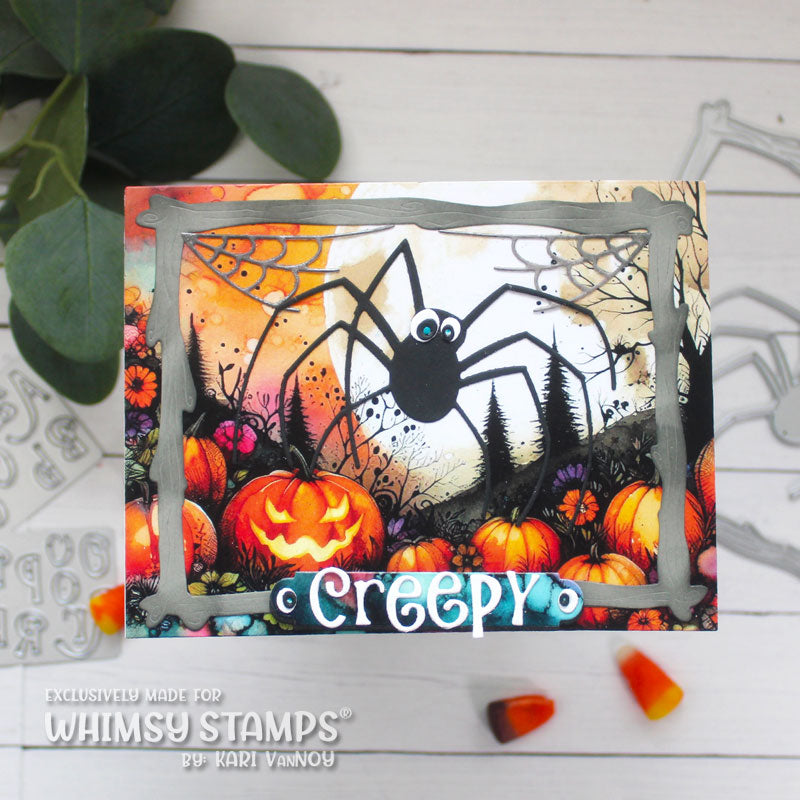*NEW Itsy Bitsy Spider Die Set - Whimsy Stamps