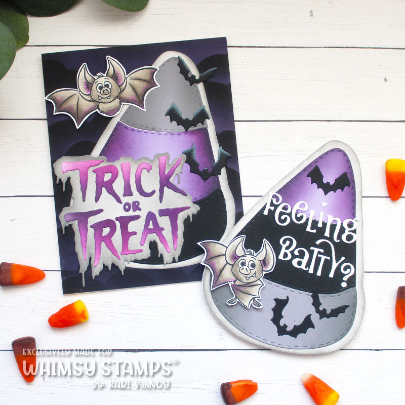*NEW Let's Get Spooky Clear Stamps - Whimsy Stamps