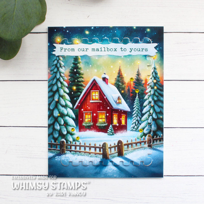 *NEW Quick Card Fronts - Merry Mail - Whimsy Stamps